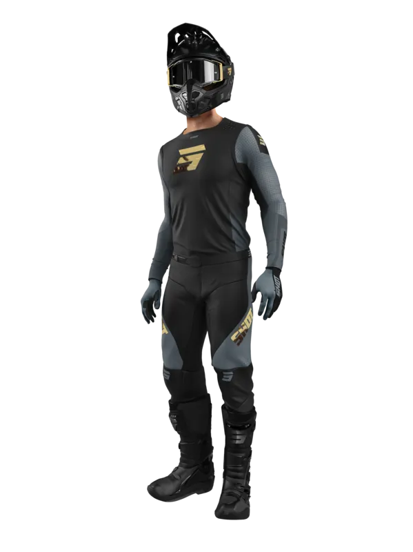 Traje de Cross Shot Aerolite Honor Negro-Dorado