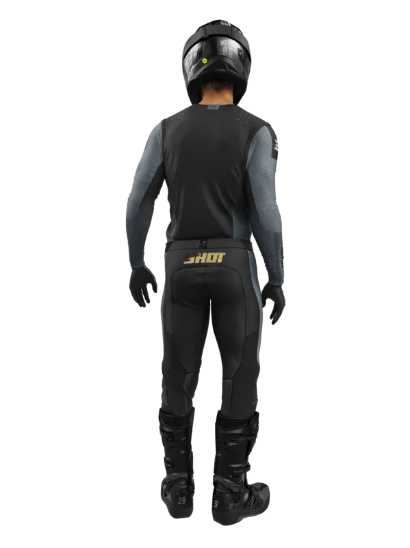 Traje de Cross Shot Aerolite Honor Negro-Dorado