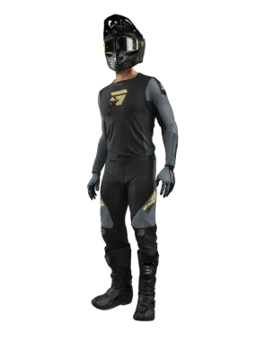 Traje de Cross Shot Aerolite Honor Negro-Dorado