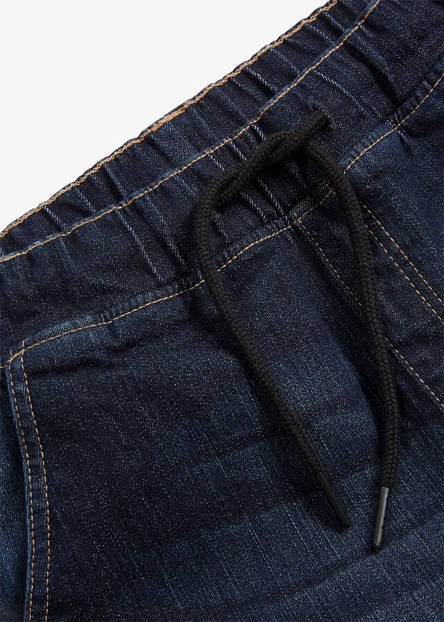 Vaqueros cargo denim oscuro