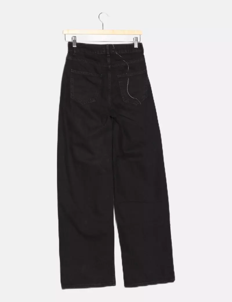 Warehouse Jeans denim ancho negro