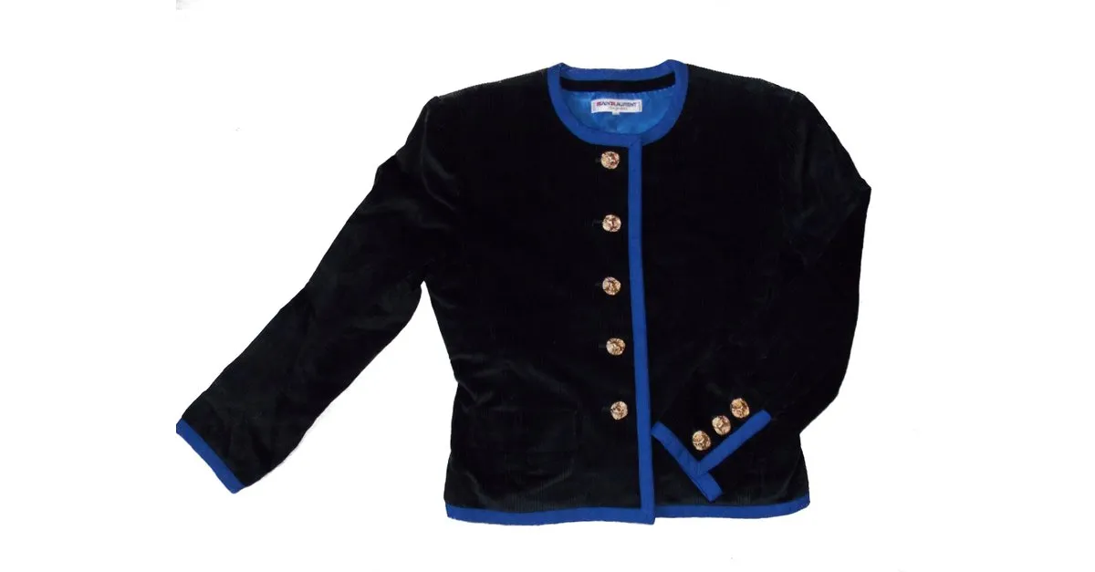 Yves Saint Laurent Chaquetas Negro 