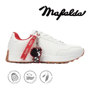 Zapatillas Blancas Mujer Mafalda - Talla 38