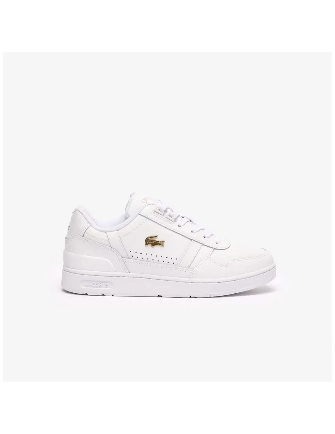 Zapatillas Lacoste Blancas Logo Lateral - Ecool