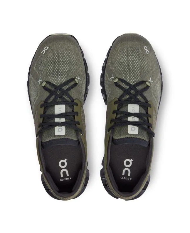 Zapatillas On Running Cloud X 3 M Olive-Reseda