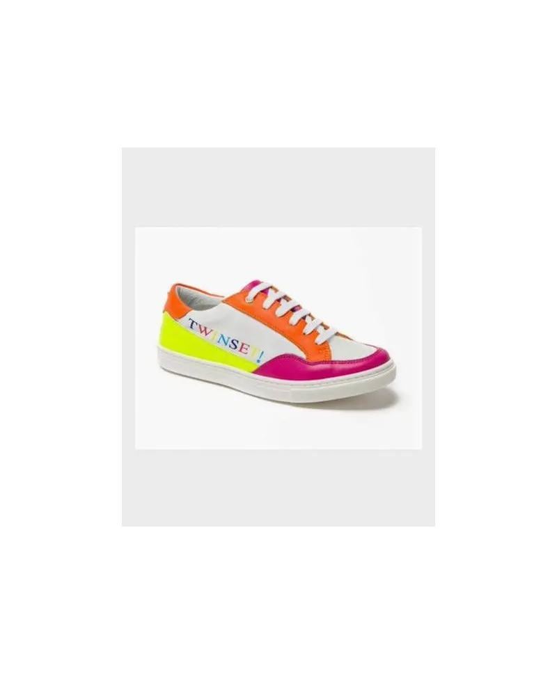 Zapatillas TWINSET Blancas Multicolor Chica Mujer