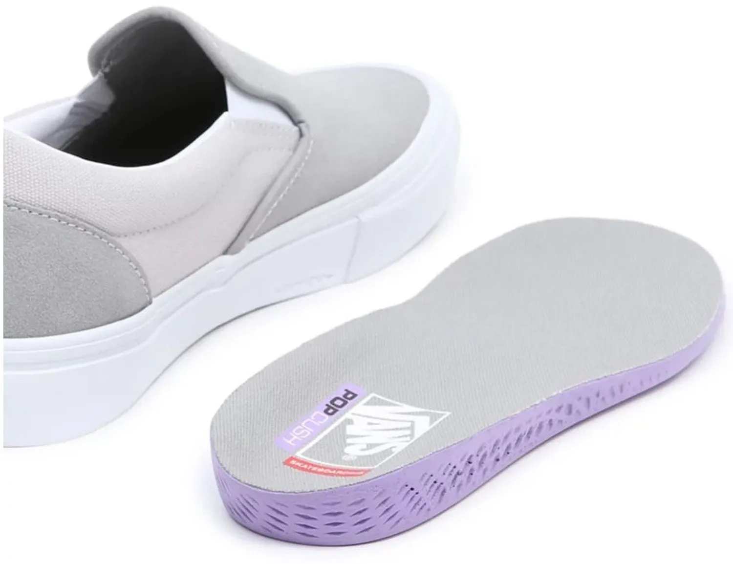 zapatos Vans Skate Slip-On - Cloud - men´s